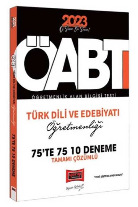 2023 ÖABT Türk Dili ve Edebiyatı Öğretmenliği 75 te 75 10 Deneme Çözümlü Yargı Yayınları