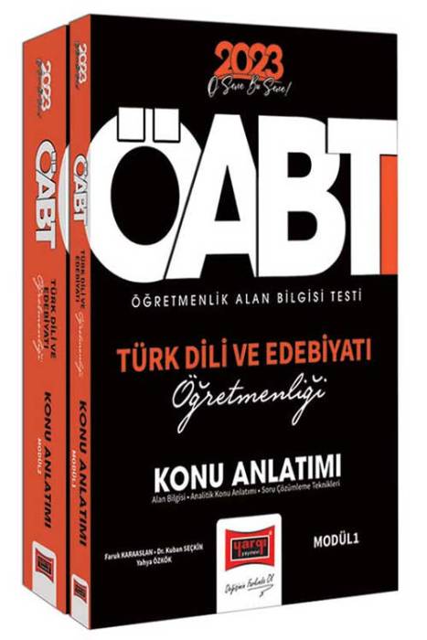 2023 KPSS ÖABT Türk Dili ve Edebiyatı Öğretmenliği Konu Anlatımı (2 Cilt) Yargı Yayınları