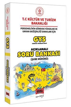 Yargı GYS T.C. Kültür ve Turizm Bakanlığı Şube Müdürü İçin Açıklamalı Soru Bankası Yargı Yayınları