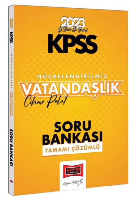 2023 KPSS Genel Kültür Hücrelendirilmiş Vatandaşlık Tamamı Çözümlü Soru Bankası Yargı Yayınları