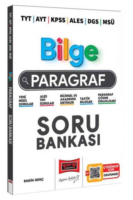 Yargı TYT AYT KPSS ALES DGS MSÜ Bilge Paragraf Soru Bankası Yargı Yayınları