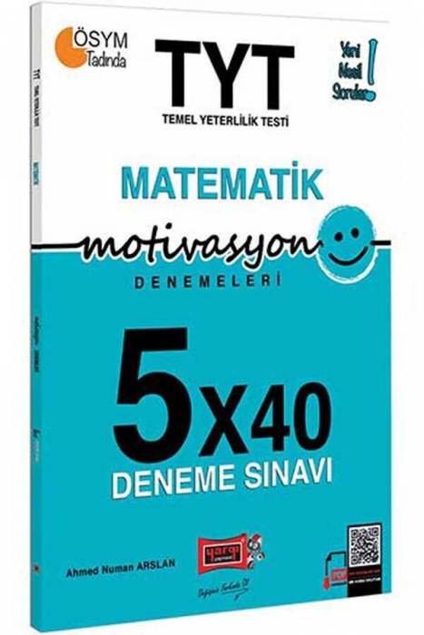Yargı TYT Matematik Motivasyon 5 x 40 Deneme Sınavı Yargı Yayınları