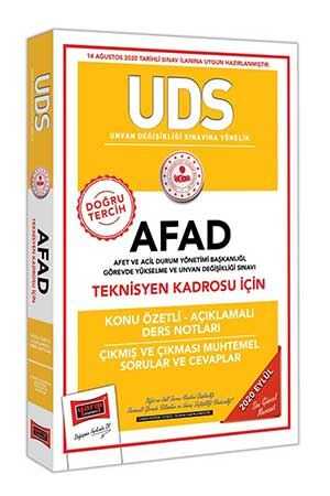 Yargı UDS AFAD Teknisyen Kadrosu İçin Konu Özetli Çıkmış ve Çıkması Muhtemel Sorular Yargı Yayınları