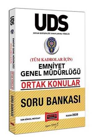 Yargı UDS Emniyet Genel Müdürlüğü Ortak Konular Tüm Kadrolar İçin Soru Bankası Yargı Yayınları