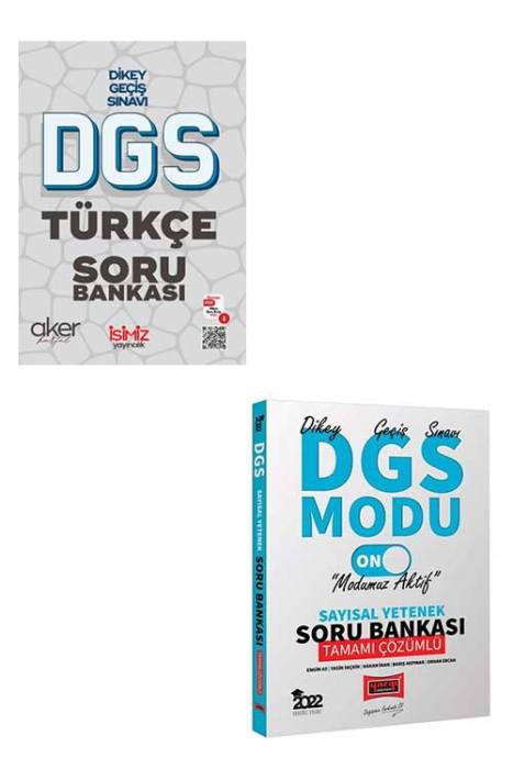 Yargı ve İşimiz Yayıncılık DGS Modu Türkçe-Sayısal Yetenek Soru Bankası Seti