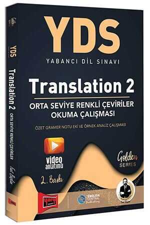 Yargı YDS Translation 2 Orta Seviye Renkli Çeviriler Okuma Çalışması Yargı Yayınları
