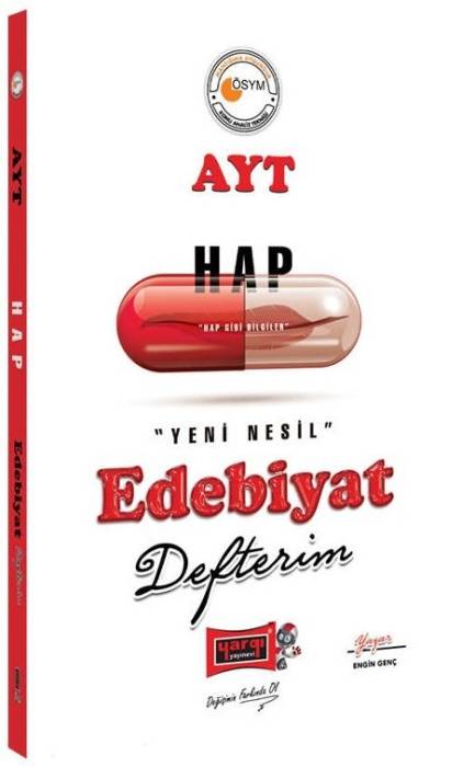 Yargı YKS AYT Edebiyat Hap Defterim Yargı Yayınları