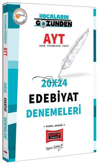 Yargı YKS AYT Edebiyat Hocaların Gözünden 20x24 Denemeleri Yargı Yayınları