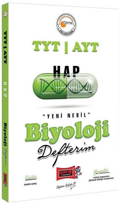 Yargı YKS TYT AYT Biyoloji Hap Defterim Yargı Yayınları