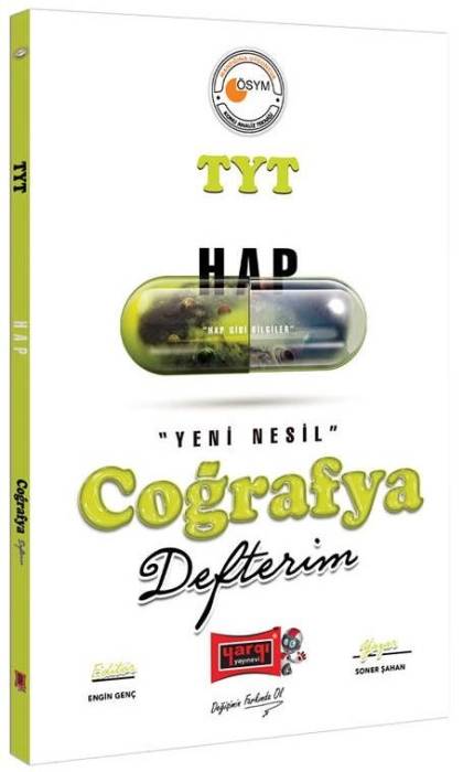 Yargı YKS TYT Coğrafya Hap Defterim Yargı Yayınları