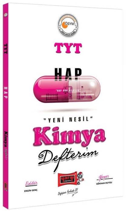 Yargı YKS TYT Kimya Hap Defterim Yargı Yayınları