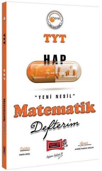 Yargı YKS TYT Matematik Hap Defterim Yargı Yayınları