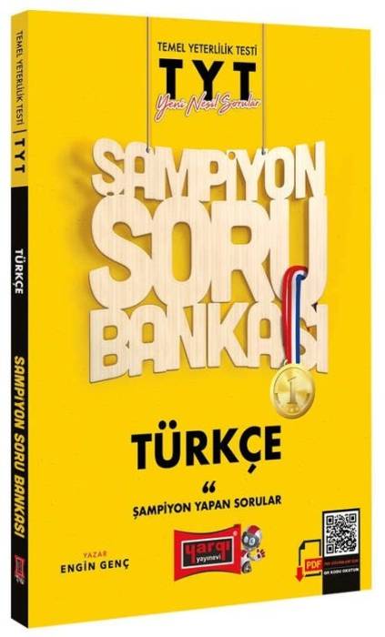 Yargı YKS TYT Türkçe Şampiyon Soru Bankası Yargı Yayınları