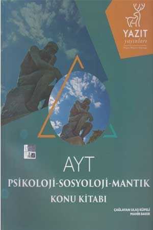 Yazıt AYT Psikoloji Sosyoloji Mantık Konu Kitabı Yazıt Yayınları