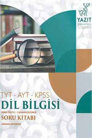 Yazıt TYT AYT KPSS Dil Bilgisi Konu Özetli Tamamı Çözümlü Soru Kitabı Yazıt Yayınları