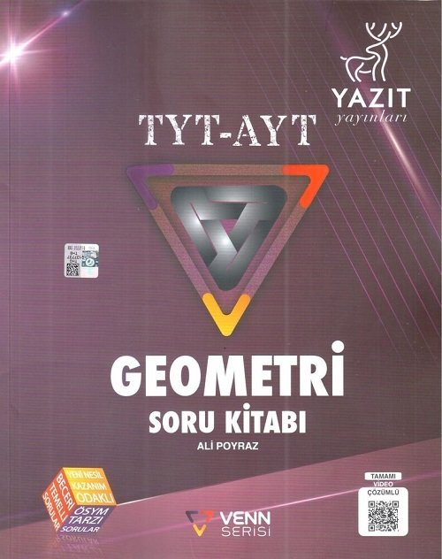 Yazıt YKS TYT AYT Geometri Soru Kitabı Venn Serisi Yazıt Yayınları