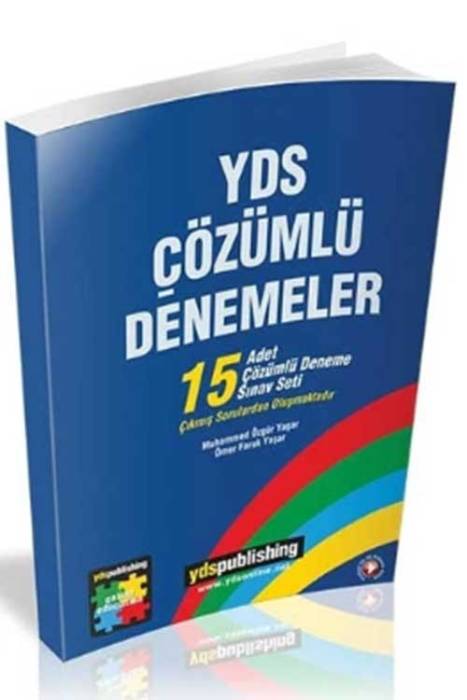 YDS Çözümlü 15`li Denemeler Açıklamalarıyla YDS Publishing Yayınları