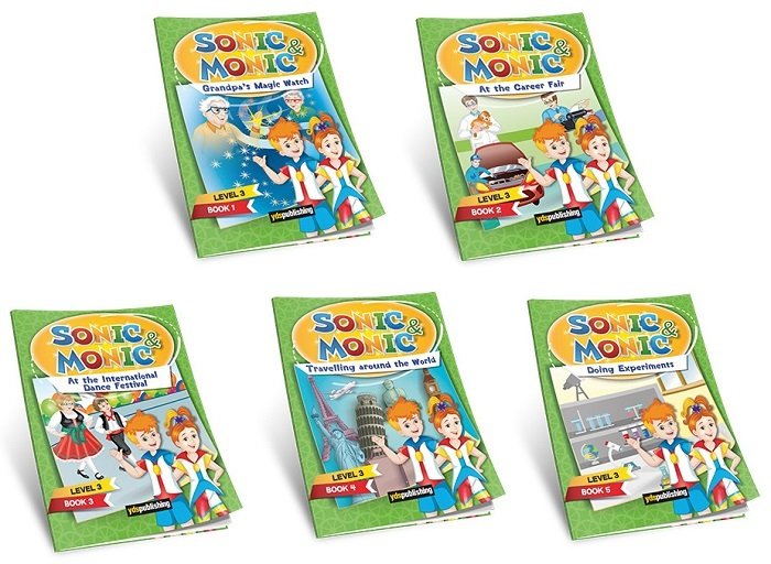 YDS Publishing Sonic Monic Reader Series 3 (5 Kitap) YDS Publishing Yayınları