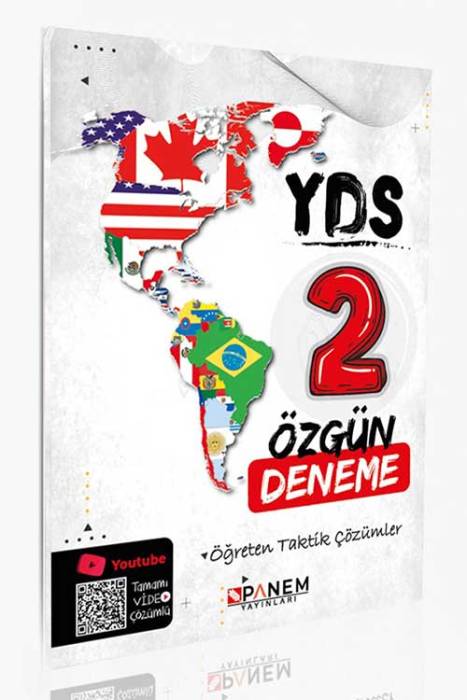 YDS Video Çözümlü Özgün 2 Deneme Panem Yayınları