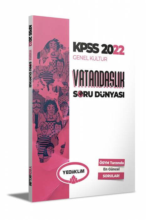 Yediiklim 2022 KPSS Genel Kültür Vatandaşlık Soru Dünyası Yediiklim Yayınları