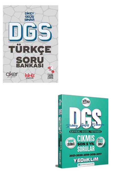 Yediiklim ve İşimiz Yayıncılık DGS Prestij Sözel Türkçe Soru Seti