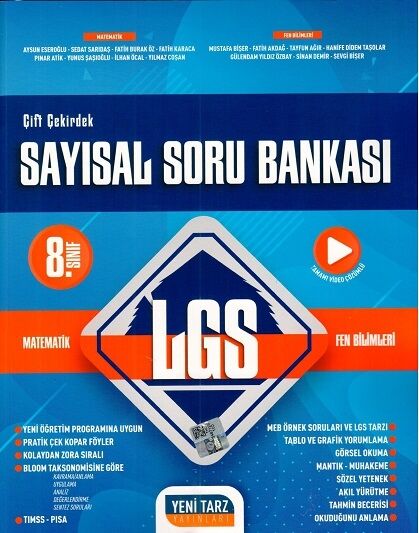 Yeni Tarz 8. Sınıf LGS Sayısal Soru Bankası