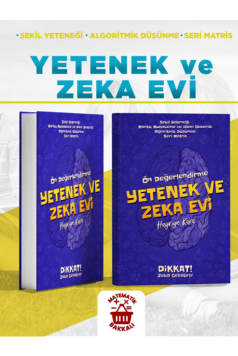 Yetenek ve Zeka Evi Matematik Bakkalı Yayınları