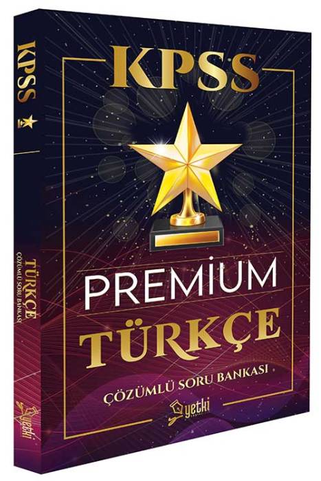 Yetki KPSS Türkçe Premium Soru Bankası Çözümlü Yetki Yayıncılık