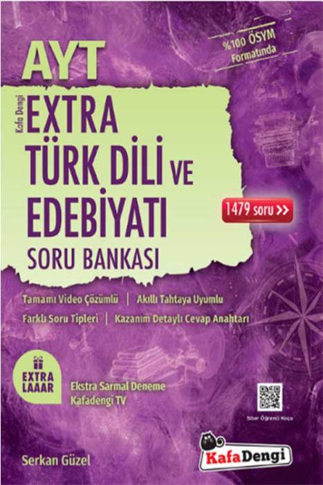 YKS AYT Türk Dili ve Edebiyatı Extra Soru Bankası Kafadengi Yayınları