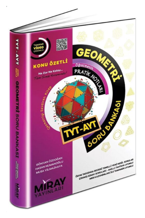 YKS TYT AYT Geometri Konu Özetli Soru Bankası Miray Yayınları