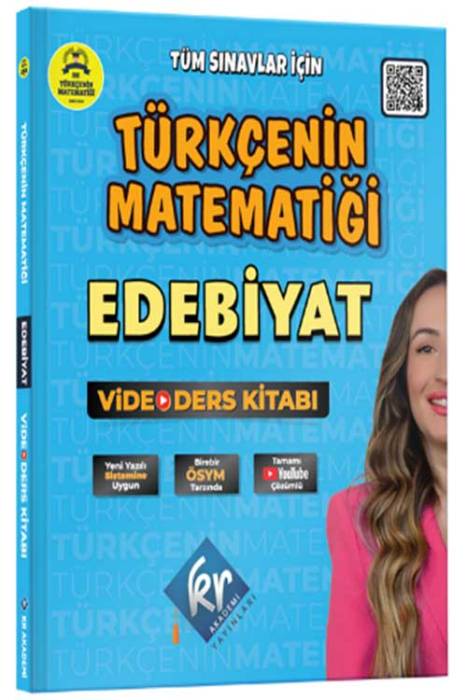 YKS TYT AYT KPSS Edebiyat Türkçenin Matematiği Video Ders Kitabı KR Akademi Yayınları