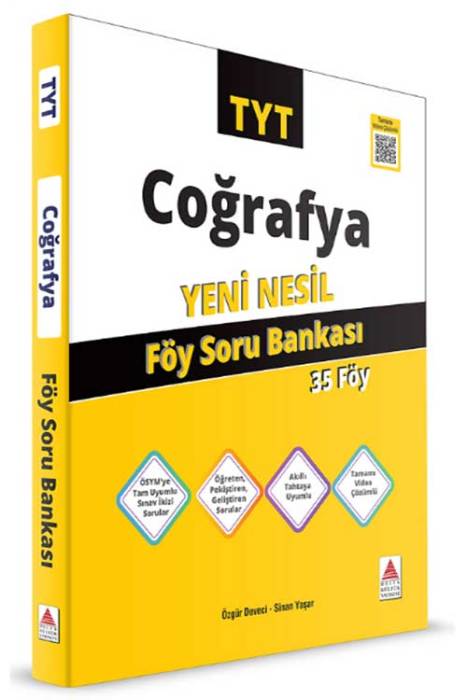YKS TYT Coğrafya Föy Soru Bankası Delta Kültür Yayınları