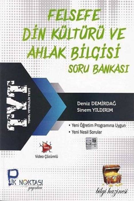 YKS TYT Felsefe Din Kültürü ve Ahlak Bilgisi Soru Bankası Pik Noktası Yayınları