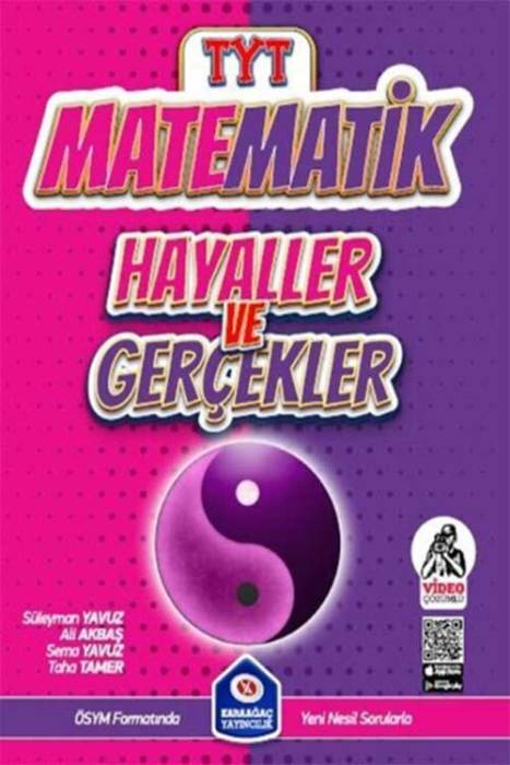 YKS TYT Matematik Hayaller ve Gerçekler Soru Bankası Karaağaç Yayınları