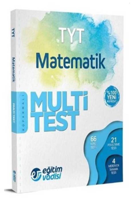 YKS TYT Matematik Multi Test Soru Bankası Eğitim Vadisi Yayınları