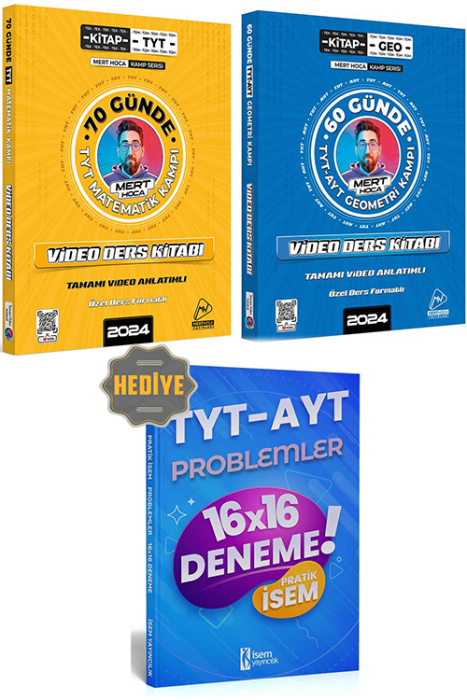 YKS TYT Matematik ve Geometri Kampı Video Ders Seti Mert Hoca Yayınları