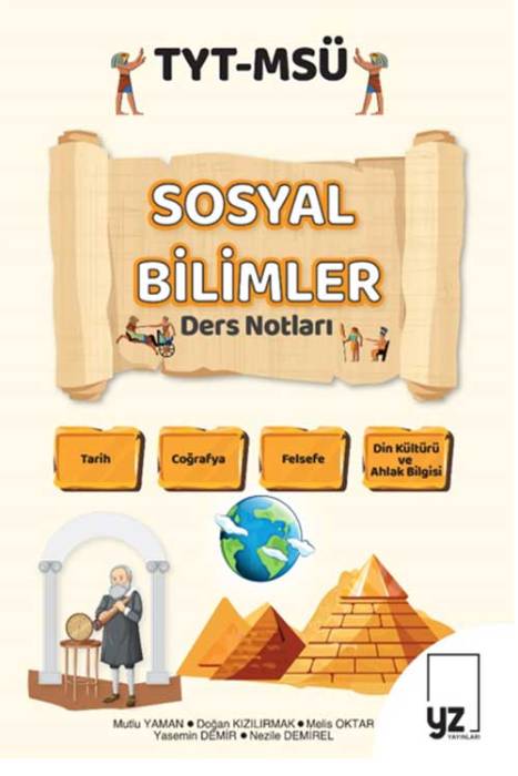 YKS TYT - MSÜ Sosyal Bilimler Ders Notları YZ Yayınları