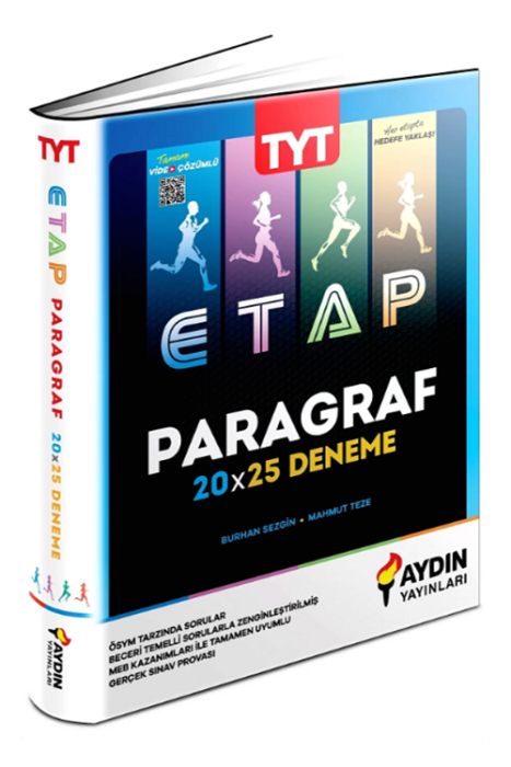 YKS TYT Paragraf ETAP 20x25 Deneme Video Çözümlü Aydın Yayınları