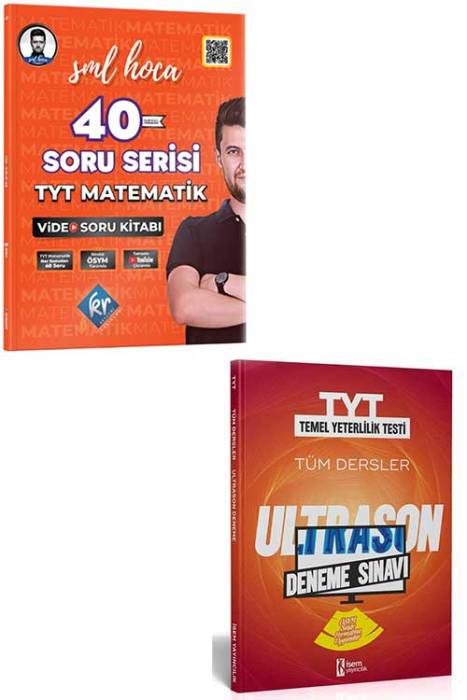 YKS TYT SML Hoca Matematik 40 Soru Serisi Video Soru Kitabı KR Akademi Yayınları