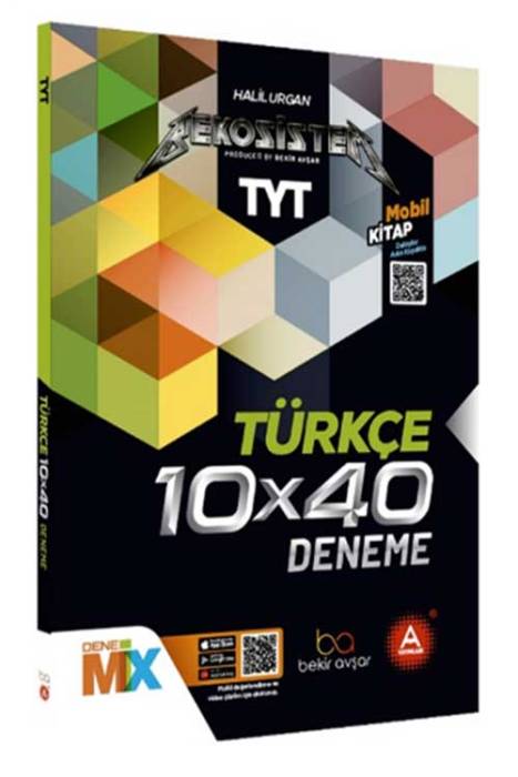 YKS TYT Türkçe Bekosistem 10x40 Deneme Video Çözümlü A Yayınları