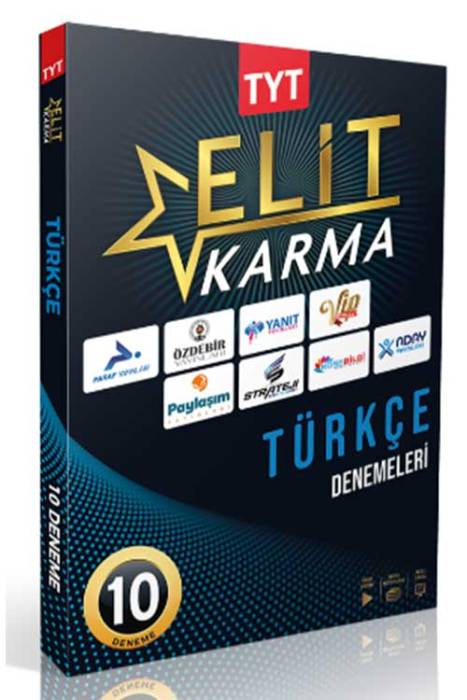 YKS TYT Türkçe Elit Karma 10 Deneme Video Çözümlü Paraf Yayınları