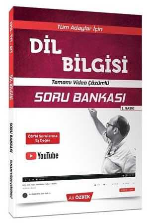 Ali Özbek KPSS TYT AYT Dil Bilgisi Soru Bankası Video Çözümlü Ali Özbek Yayınları