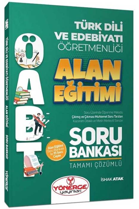 2023 ÖABT Türk Dili ve Edebiyatı Öğretmenliği Alan Eğitimi Soru Bankası Çözümlü Yönerge Yayınları