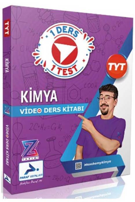 Z Takımı TYT Kimya Video Ders Anlatım Kitabı Paraf Yayınları